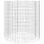 gabion-bålkurv Ø 100 cm galvaniseret jern