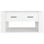 sofabord 80x50x40 cm konstrueret træ hvid
