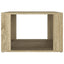sengebord 57x55x36 cm konstrueret træ sonoma-eg