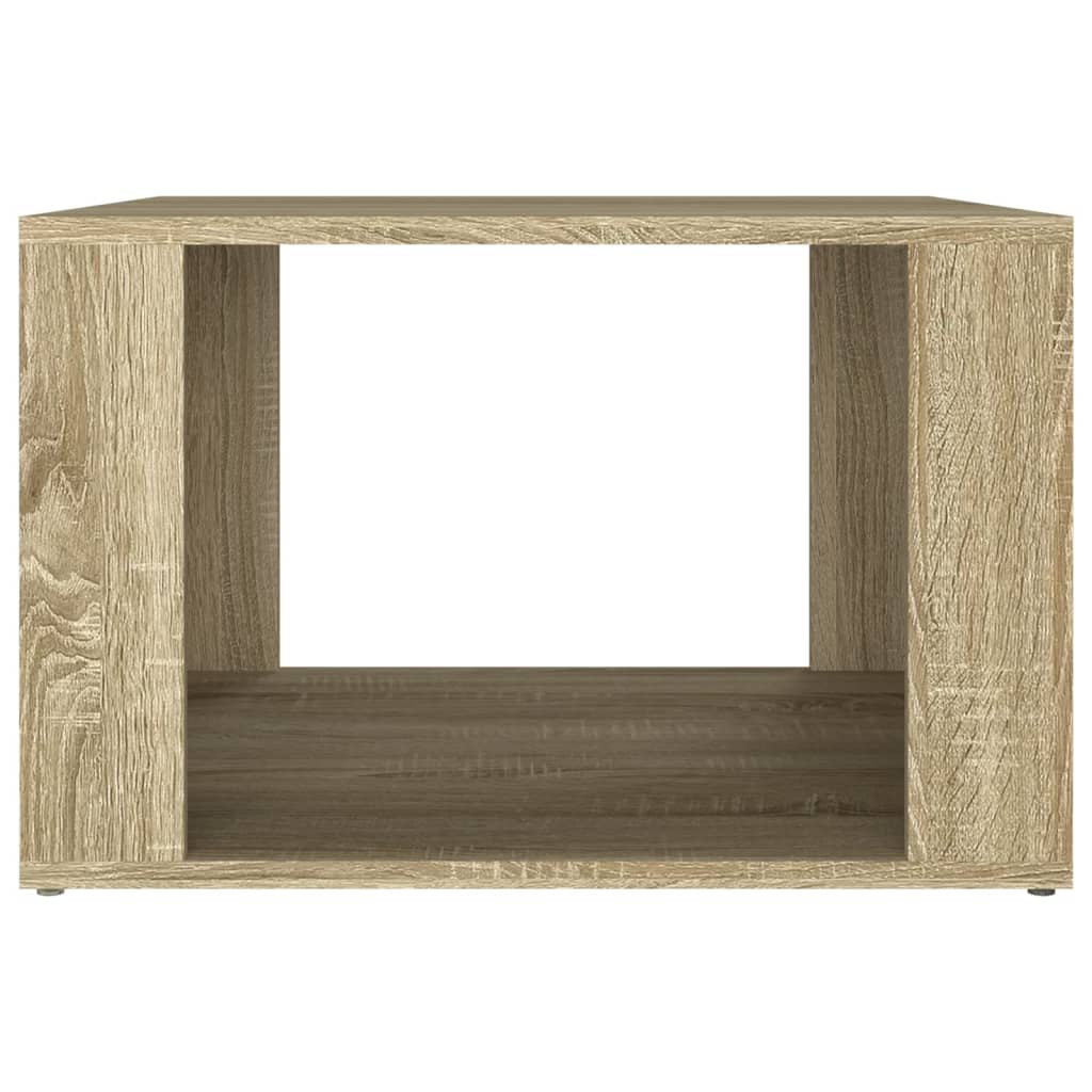 sengebord 57x55x36 cm konstrueret træ sonoma-eg