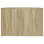 sengebord 57x55x36 cm konstrueret træ sonoma-eg