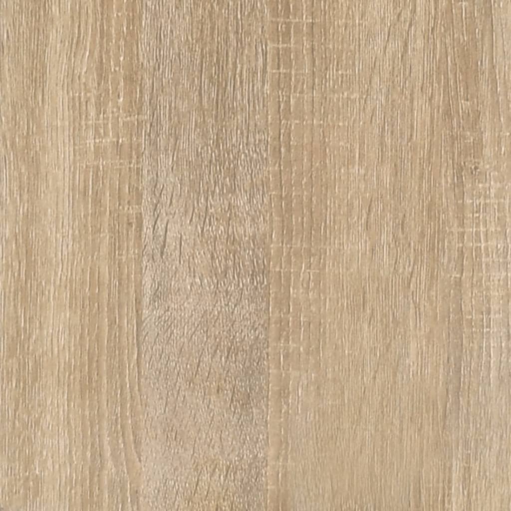 væghængt tv-skab 100x34,5x40 cm sonoma-eg