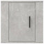 væghængte tv-skabe 2 stk. 40x34,5x40 cm betongrå