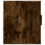 væghængt tv-skab 40x34,5x40 cm røget egetræ