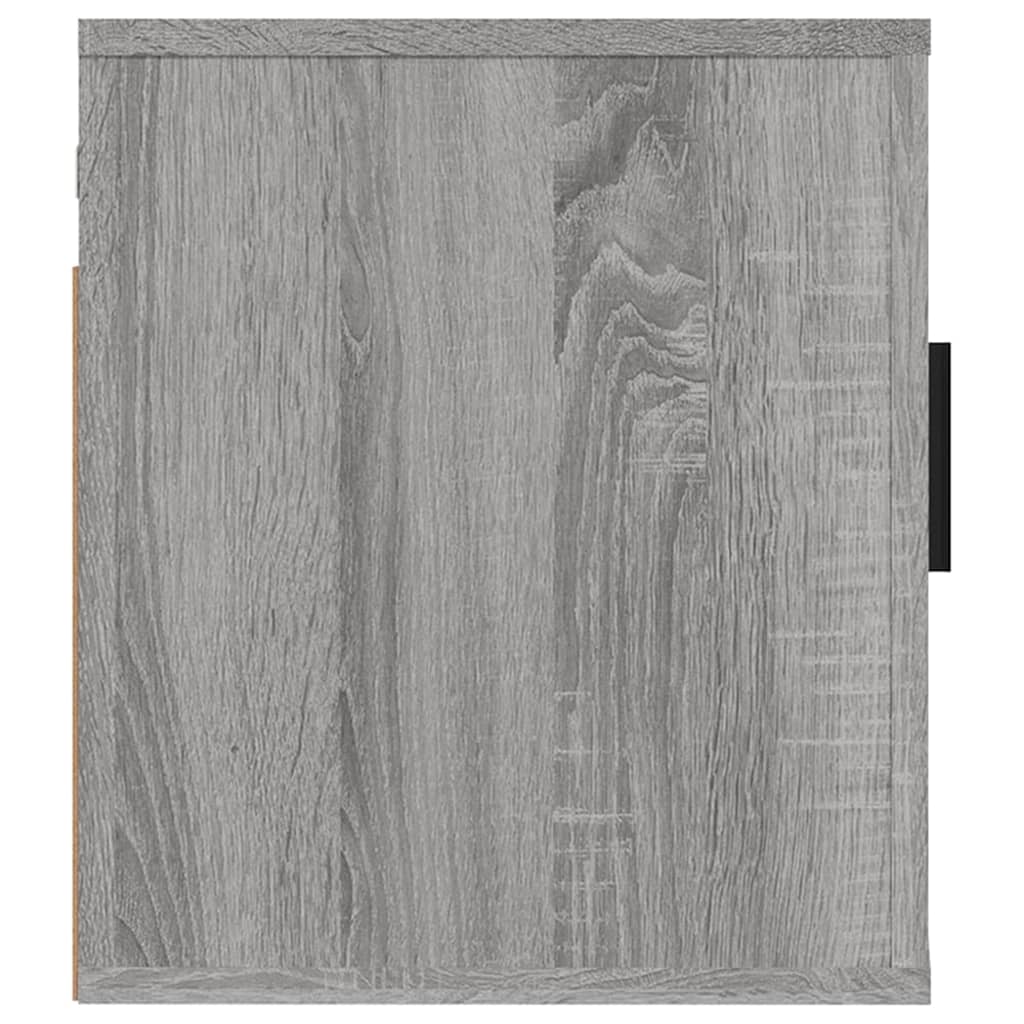 væghængt tv-skab 40x34,5x40 cm grå sonoma