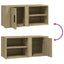 tv-borde 2 stk. 80x31,5x36 cm konstrueret træ sonoma-eg