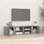 tv-skabe 2 stk. 80x31,5x36 cm konstrueret træ grå sonoma-eg