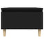 sidebord 50x46x35 cm konstrueret træ sort