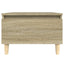 sidebord 50x46x35 cm konstrueret træ sonoma-eg