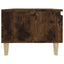 sideborde 2 stk. 50x46x35 cm konstrueret træ røget egetræsfarve