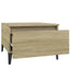 sidebord 50x46x35 cm konstrueret træ sonoma-eg