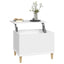sofabord 60x44,5x45 cm konstrueret træ hvid