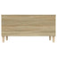 sofabord 90x44,5x45 cm konstrueret træ sonoma-eg