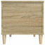 sofabord 90x44,5x45 cm konstrueret træ sonoma-eg