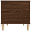 sofabord 90x44,5x45 cm konstrueret træ brun egetræsfarve