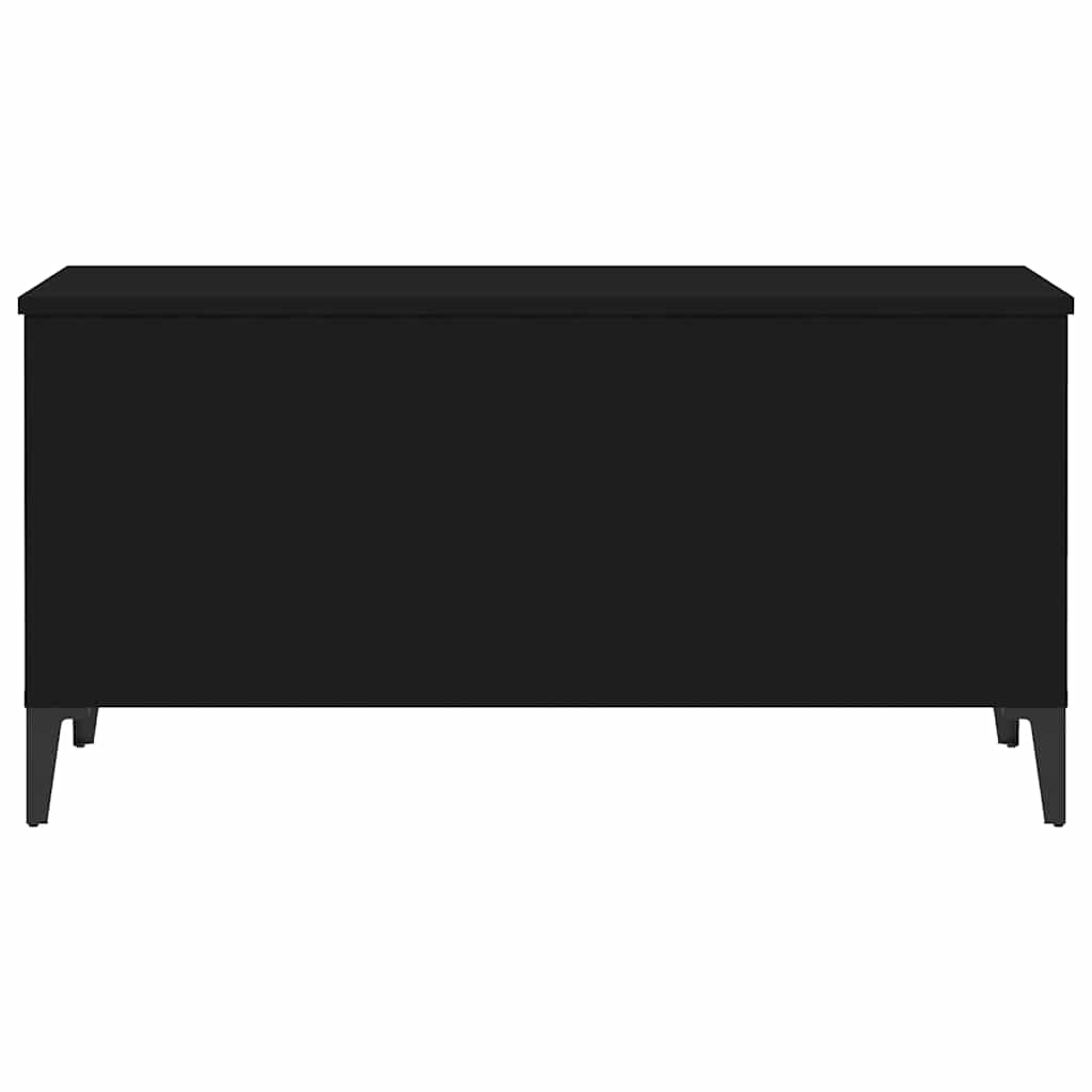 sofabord 90x44,5x45 cm konstrueret træ sort