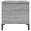 sofabord 90x44,5x45 cm konstrueret træ sonoma-eg grå
