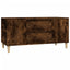 tv-bord 102x44,5x50 cm konstrueret træ røget egetræ
