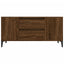 tv-bord 102x44,5x50 cm konstrueret træ brun egetræsfarve