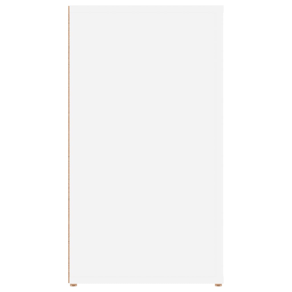 skænk 100x33x59,5 cm konstrueret træ hvid
