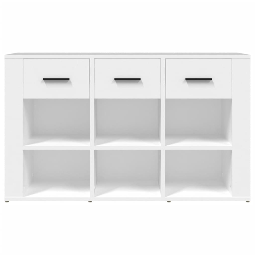 skænk 100x30x59,5 cm konstrueret træ hvid