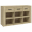 skænk 100x30x59,5 cm konstrueret træ sonoma-eg
