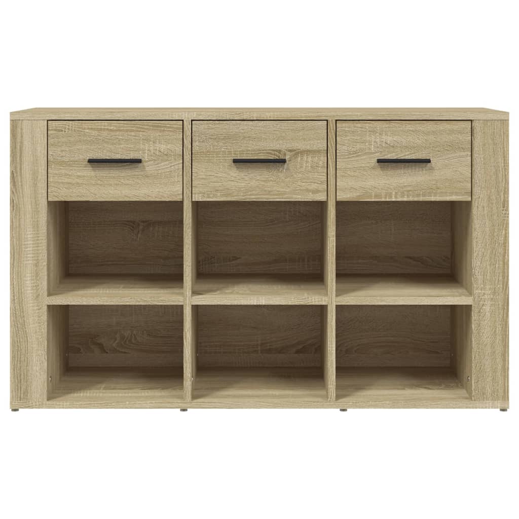 skænk 100x30x59,5 cm konstrueret træ sonoma-eg