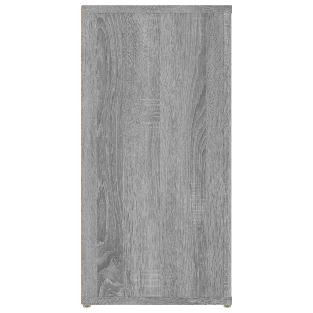 skænk 100x30x59,5 cm konstrueret træ grå sonoma-eg