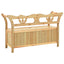 bænk 107x45x75,5 cm massivt fyrretræ