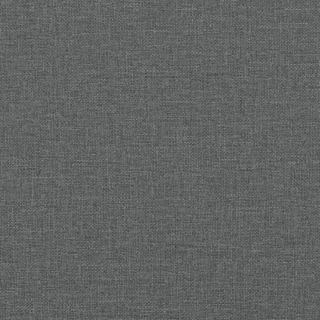 loungestol 52x75x76 cm stof mørkegrå