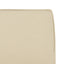 loungestol 52x75x76 cm stof Cremefarvet