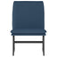 loungestol 52x75x76 cm stof Blå