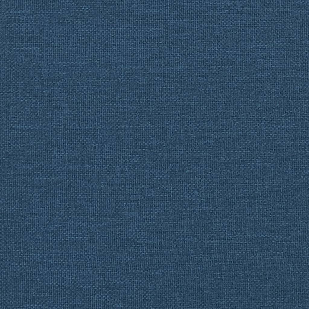 bænk 100x75x76 cm stof blå