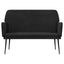 bænk 108x79x79 cm velour sort