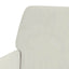 bænk 108x79x79 cm velour cremefarvet