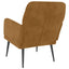 lænestol 62x79x79 cm velour brun