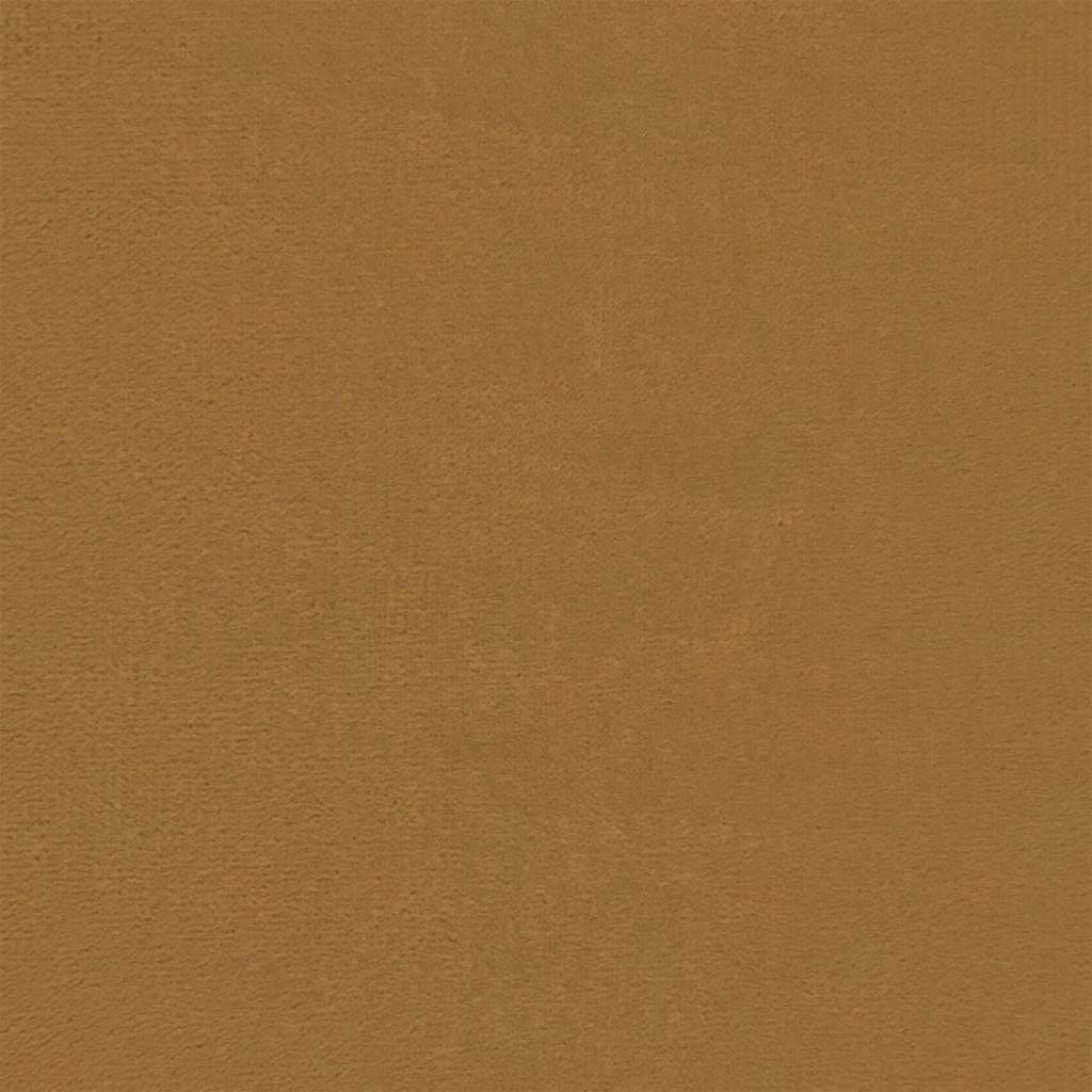 lænestol 62x79x79 cm velour brun