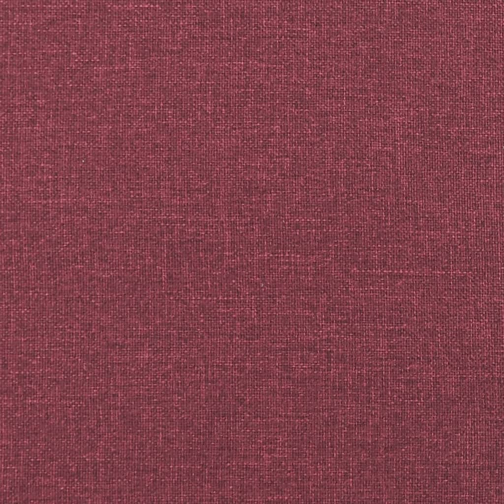 lænestol 63x76x80 cm stof vinrød
