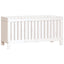 havekasse 108x42,5x54 cm massivt fyrretræ hvid