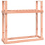 brændestativ 1110x35x108,5 cm massivt douglasgran