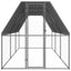 hønsegård 2x6x2 m galvaniseret stål