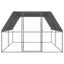 hønsegård 3x4x2 m galvaniseret stål