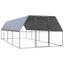 hønsegård 3x8x2 m galvaniseret stål
