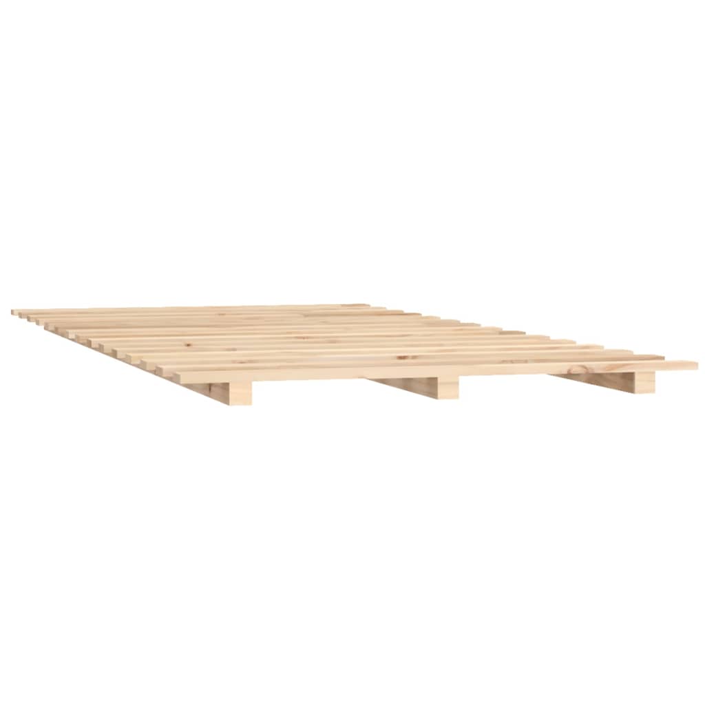 sengeramme 120x200 cm massivt fyrretræ