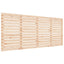 sengegavl 156x3x91,5 cm massivt fyrretræ