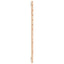 sengegavl 81x3x91,5 cm massivt fyrretræ