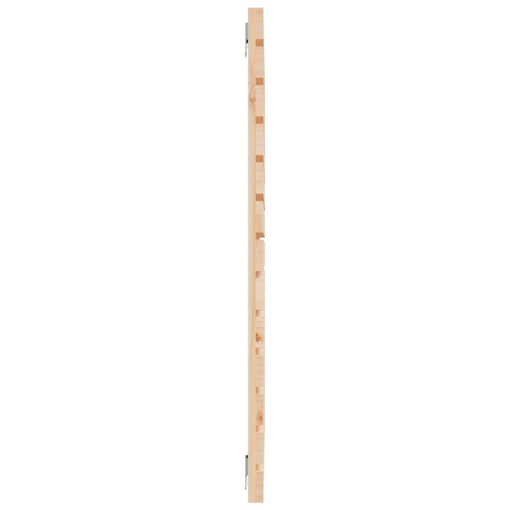 sengegavl 81x3x91,5 cm massivt fyrretræ