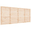 sengegavl 186x3x91,5 cm massivt fyrretræ