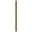 sengegavl 126x3x63 cm massivt fyrretræ gyldenbrun