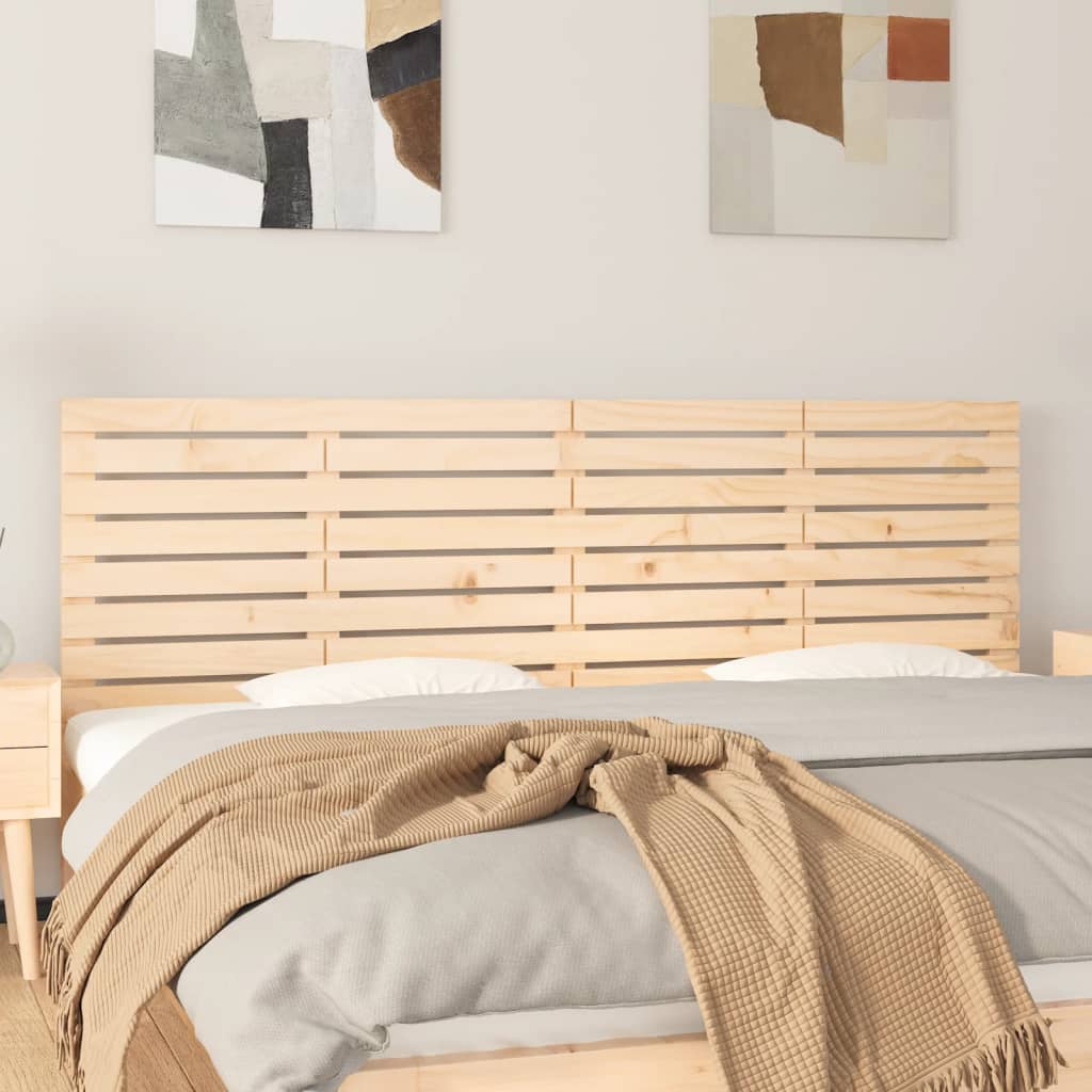 sengegavl 166x3x63 cm massivt fyrretræ